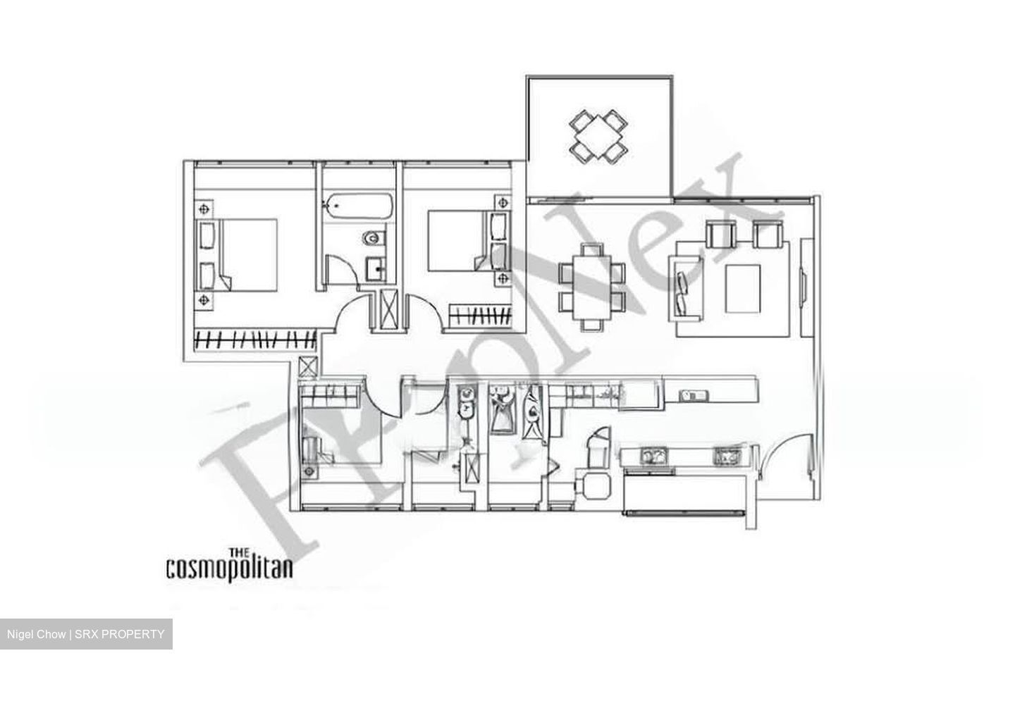 The Cosmopolitan (D9), Condominium #584460331